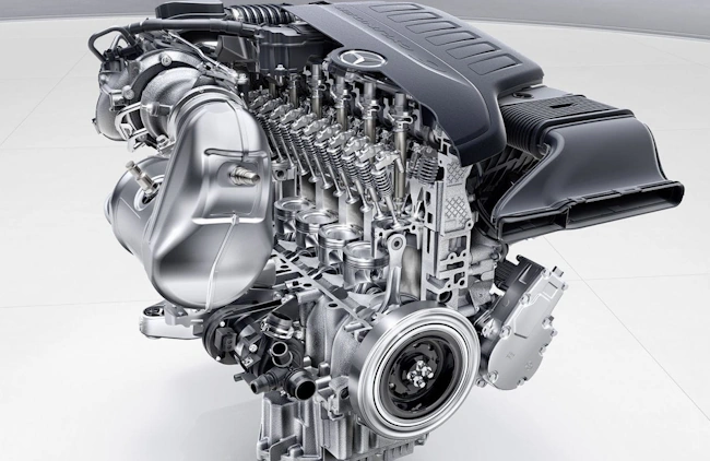 Mercedes gasoline engine