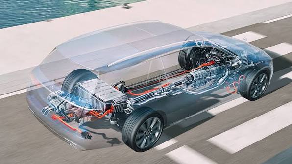 Plug-in Merced hybrid battery placement