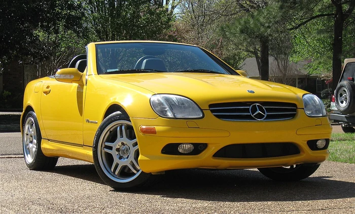 Early Mercedes-Benz SLK R170 roadster