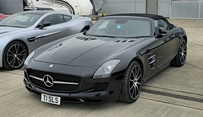Mercedes-Benz SLS AMG GT Roadster three-quarter view